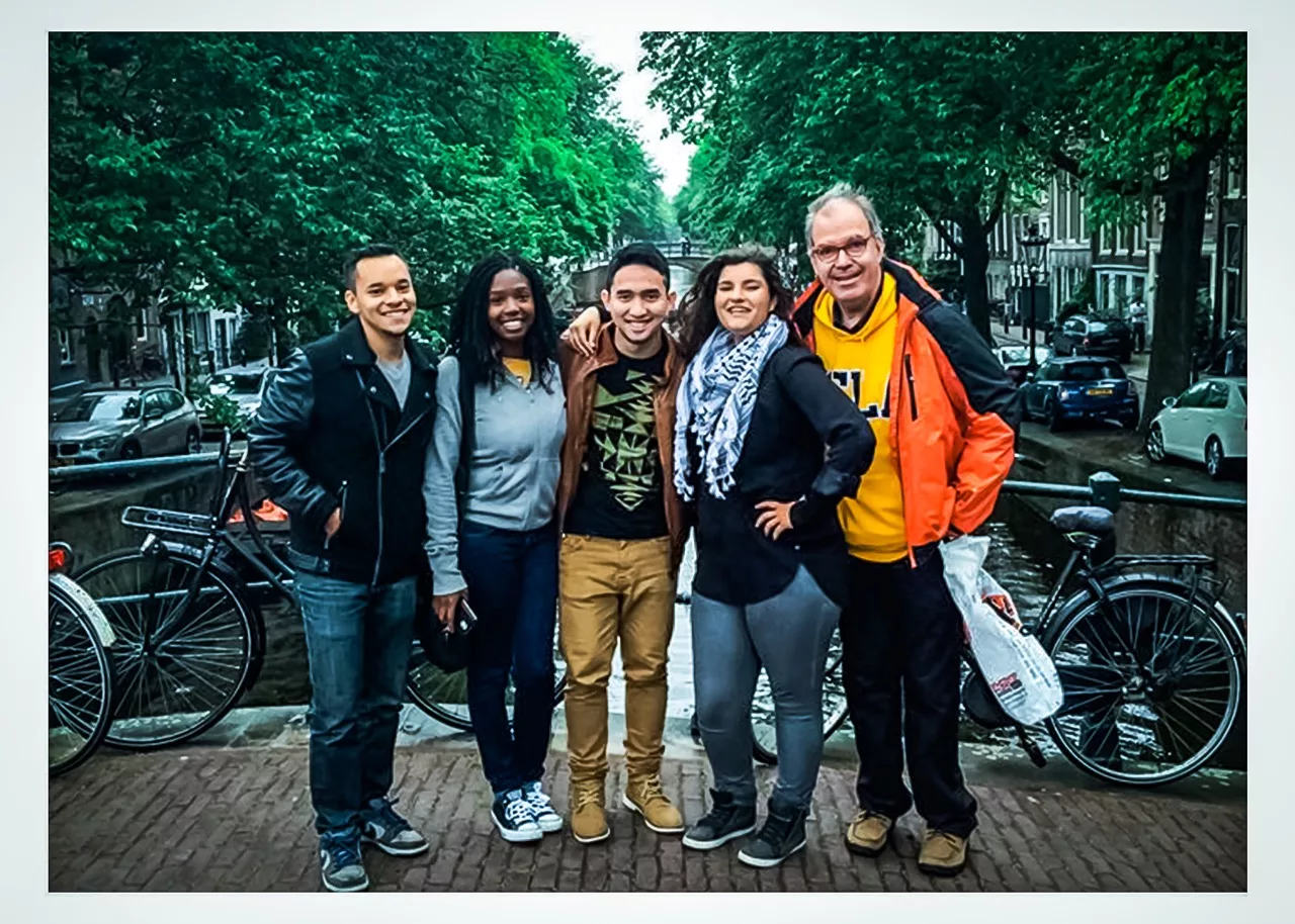 Amsterdam Tour with Mr. Wim Haan, VU diversity coordinator